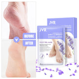 Foot Peel Mask - 3 Pairs - Exfoliating Peeling Callus Remover, Repairs Cracked Heels & Dead, Dry Skin, for Smoother and Softer Feet (Lavender)