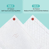 Ditoi Disposable Face Towels, Daily Facial Tissues, Super Soft and Thick Face Towels XL, Makeup Remover Dry Wipes, Face Clean Cloths for Sensitive Skin, 10"×12" 50 Count (2 Pack)