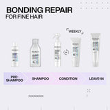 REDKEN Bonding Shampoo for Damaged Hair Repair, Intense Conditioning, Protects Color-Treated Hair, Sulfate-Free, For All Hair Types, Acidic Bonding Concentrate, 1000 ml