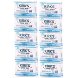 Kirk's Original Coco Castile Bar Soap Original Fresh Scent 4 Ounces (10 Pack)