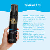 Bondi Sands Dark Self Tanning Foam + Application Mitt | Includes Lightweight Sunless Foam + Reusable Mitt for a Flawless Finish ($30 Value)