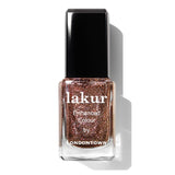 LONDONTOWN Glittery Pink Shimmer Nail Polish, Rosé All Day lakur, Vegan Chip-Resistant Long-Lasting Nail Lacquer, 40 fl oz