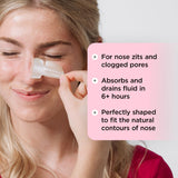 ZitSticka Hydrocolloid Nose Strips | 8 Pack GOO GETTER Clarifying Pore & Blemish Strips for Nose | Minimize the Appearance of Acne & Pores | Exfoliating & Moisturizing Skin