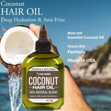 HAIR CHEMIST 99% Natural Hair Oil - Coconut 7.1 oz.