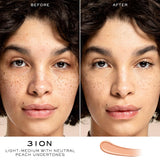 Lancôme Teint Idole Ultra Wear Care & Glow Serum Concealer - Medium Buildable Coverage & Natural Glow Finish - Up To 24H Hydration - 310N