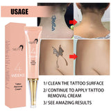 Tattoo Remover Cream, Tattoo Fading Cream, Tattoo Removal Cream, Anti-Tattoo Print Cream, Painless Cleaning of Eyebrows, Eyeliner, Skin Tattoo