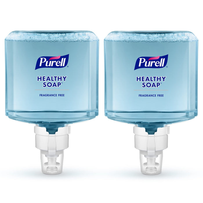 PURELL Brand HEALTHY SOAP Foam, Fresh Scent, 1200 mL Refill for PURELL ES8 Automatic Soap Dispenser (Pack of 2) - 7777-02 - Manufactured by GOJO, Inc.