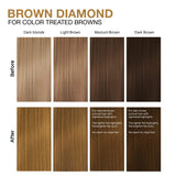 Celeb Luxury Gem Lites Colorwash, Professional Semi-Permanent Hair Color Depositing Shampoo, Brown Diamond