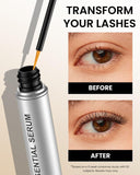 Feyano Eyelash Serum- Natural Comestic Eyelash Serum for Longer, Thicker Lashes & Brows, Boost Lash Serum Vegan & Cruelty-Free-Niacinamide, Centella Asiatica Leaf Extract(10 mL Silver)