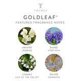 Thymes Hand Cream Gold - 3 Fl Oz - Goldleaf