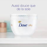 Dove Nourishing Body Care Silky with essential oils Pampering Body Cream for dry skin 300 ml (Pack of 1)