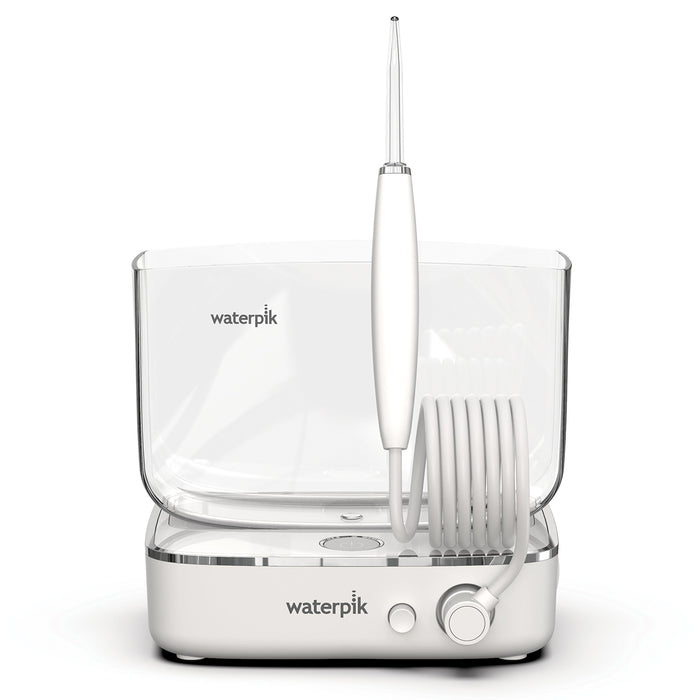 Waterpik Sidekick Portable Water Flosser Perfect for Travel & Home, White/Chrome