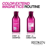 Redken Color Extend Magnetics Shampoo | For Color-Treated Hair | Gently Cleanses & Protects Color | With Amino Acid | Sulfate-Free | 1.7 Fl Oz