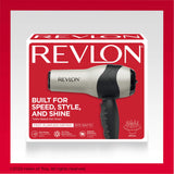 REVLON Turbo Hair Dryer | 1875 Watts of Maximum Shine, Fast Dry (Silver)