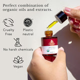 Beauty by Earth Organic Nail and Cuticle Oil - USA Made Nail Oil for Growth and Strength, Nail Treatment for Damaged Nails, Cuticle Repair and Nail Care