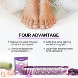 Foot Soak Salts with Epsom Salt for Soaking Lavender Pedicure kit Foot Bath- 20 Pack Bath sea Salts pedicure foot spa soak Products kit 21 oz Tea Tree Oil feet soak Athletes Callus Remover XIWEIOO