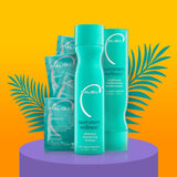 Malibu C Swimmers Wellness Collection - Moisturizing, Shine Restoring Hair Care for Swimmers - Prevents and Protects Hair Discoloration from Pool Elements