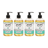 Zum Indigo Wild Hand Soap - Natural Liquid Hand Soap - Perfect Bathroom & Kitchen Hand Soap - Sea Salt Scent - 12 oz (4 Pack)