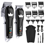 Ufree® Hair Clippers for Men Professional, Beard Hair Trimmer, Cordless Barber Clippers Supplies, Hair Cutting Kit, T Liners Edgers Clippers, Mens Grooming Kit, Birthday Gifts for Men Women, Black