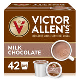 Victor Allen Coffee, Milk Chocolate Hot Cocoa Single Serve Cups, 42 Count