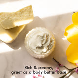 Better Shea Butter Raw Shea Butter - 100% Pure African Unrefined Shea Butter for Hair - Skin Moisturizer for Face, Body and for Soap Making Base and DIY Whipped Lotion, Oil and Lip Balm - 8 oz Jar