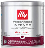 illy iperEspresso Capsules Dark Roasted Coffee, 5-Ounce, 21-Count Capsules (Pack of 2)