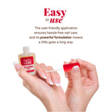 Amen Beauty Nails In One: Ultimate Nail Strengthener & Growth Treatment, Clear Nail Polish Strengthener, Hard as Nails Keratin Treatment for Damaged Nails.