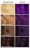 Lunar Tides Semi-Permanent Hair Color (43 colors) (Plum Purple, 8 fl. oz.)