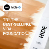 HIDE PREMIUM Liquid Foundation, Multi-Use Waterproof Foundation, Medium/Full Coverage Foundation, Shades for All Skin Types (See Shade Finder), Light Beige, 1 fl oz