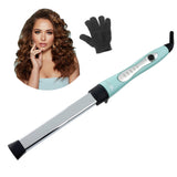 CHOPSTICK STYLER Mischief, Professional Curling Wand, 5 Variable Temperatures, 0.7”x 0.9” Extra Thick Long Length Rectangular Titanium Barrel for Long Lasting Voluminous, Big, Bouncy, Beachy Curls