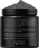 New York Biology Dead Sea Mud Mask for Face and Body - Spa Quality Pore Reducer for Acne, Blackheads & Oily Skin, Natural Skincare for Women, Men - Tightens Skin for A Healthier Complexion - 8.8 oz