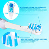 TANG ZHAN Sensitive Replacement Electric Replacement Toothbrush Heads (4 Count)