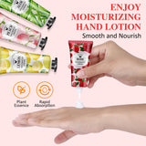 VESPRO 210Pack Hand Cream Gifts Set For Women, Hand Lotion Travel Size for Dry Cracked Hands, Bulk Mini Hand Lotion for Valentines Day Gifts, Mother's Day Gifts and Baby Shower Party Favors