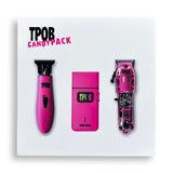 TPOB Slime 2 Professional Hair Clippers Collection (Candy Set) Includes Clipper/Trimmer/Foil Shaver & 4 Black Guide Combs…