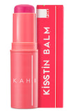 KAHI Kisstin Balm Pink - Skin-Refining Face Balm Moisturizer & Makeup Stick | Nourishing Beauty Balm Moisturizer Stick | Multi-use Face Balm Stick | Makeup-enhancing Glow Balm (0.32 Oz)