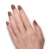 Londontown LAKUR Enhanced Color Nail Polish, Nail Lacquer, Mudslide, Brown