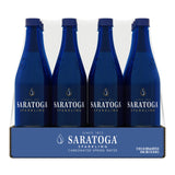 Saratoga Sparkling Water, Plastic Bottle, 28 oz, 12 Pack