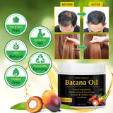 100% Natural Raw Batana Oil for Hair Growth, Dr. Sebi Hair Oil from Honduras, Prevent Hair Loss, Eliminates Split Ends for Men & Women