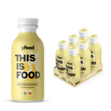 yfood Drink Happy Banana, Leckere Trinkmahlzeit für unterwegs, THIS IS FOOD Drink, 33g Protein, 26 Vitamine und Mineralstoffe, 6 x 500ml, Geschmack Banane