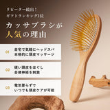 Gua Sha Hair & Scalp Brush: Premium Wooden Edition