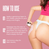 MAËLYS Cosmetics B-TIGHT Leave-On Butt Mask - Cellulite Cream Visibly Firms Skin - Helps Reduce Appearance of Cellulite