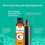 TruSkin Vitamin C Cleanser for Face - Brightening Face Wash with Vitamins C & E, Rosehip Oil, Aloe Vera and MSM - Deep Clean and Refresh for Radiant, Healthy-Looking Skin, 5 fl oz