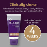 Mederma Stretch Marks Therapy, Helps Prevent and Treat Stretch Marks, Safe to Use When Pregnant, Pregnancy Skin Care, 5.29 oz (150g)