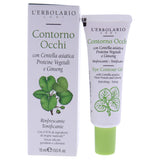 L'Erbolario Eye Contour Gel - Contains Plant Protein And Ginseng - Light, Non Greasy Cream - Helps Reduce Under-Eye Bags And Circles - Provides A Fresh Sense Of Well-Being - Paraben Free - 0.5 Oz