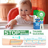 Nail Biting Treatment for Kids, Natural Thumb Sucking Stop for Kids, pLant-based Ingredients, Appropriate Bitter Taste, Full Nail Care