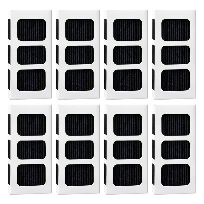 KEEPOW Paultra2 Frigidaire Refrigerator Air Filter Replacement for Frigidaire Gallery Pure Air Ultra II, Electrolux 242047805, 5303918847, EAP12364179, Pure Air II (8 Pack)