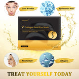 AVJONE 24K Gold Eye Mask -30 Pairs- Puffy Eyes and Dark Circles Treatments – Relieve Pressure and Reduce Wrinkles, Revitalize and Refresh Your Skin (30 Pairs)