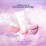 FOREO LUNA mini 2 Ultra-hygienic Facial Cleansing Brush All Skin Types Face Massager for Clean & Healthy Face Care Extra Absorption of Facial Skin Care Products Waterproof