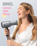 Wavytalk Ionic Hair Blow Dryer with Diffuser for Curly Hair Professional Salon Attachment Diffuser and Concentrator Nozzle for Women Styling Natural