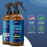 Nexon Botanics Eucalyptus Shower Steamer Spray 8 fl oz - Shower Aromatherapy Spray - Eucalyptus Shower Spray - Sauna Spa Steam Shower Mist at Home, Room - Essential Oil Shower Eucalyptus Spray